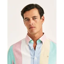 Happy Linen Stripe Shirt