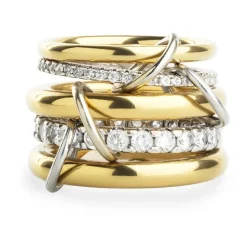 Kristina Stacked Ring Luxe Rustfritt stål