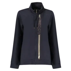Langermet sweatshirt med glidelås