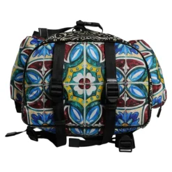 Maiolica Print Backpack