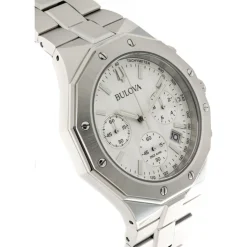 Octagon Chronograph Stål Ur