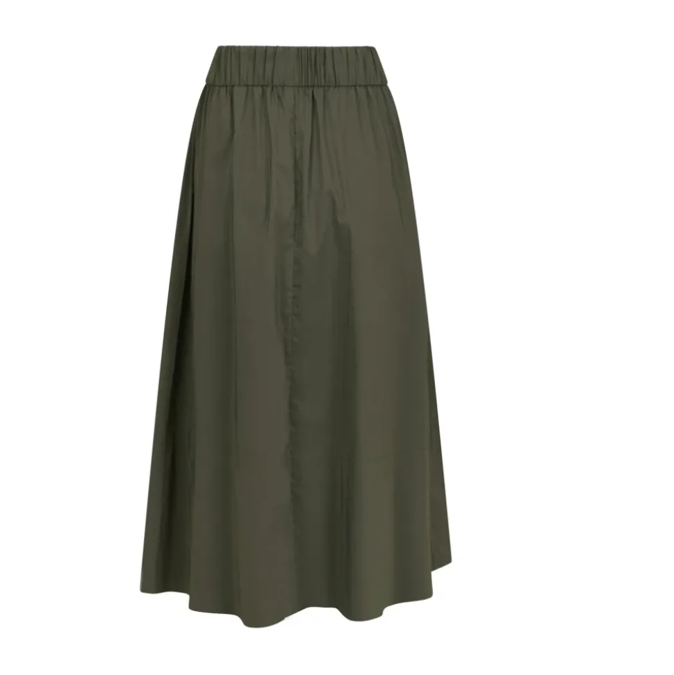 Poplin Skjørt