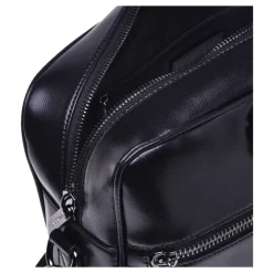 Professional bag in black leather