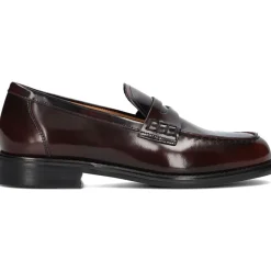 Røde Loafers LINN 004 Stilig Komfort