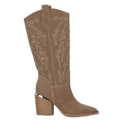 Studded hælet støvel steiner