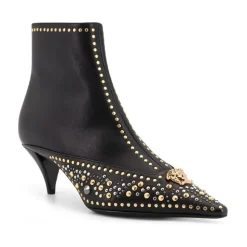 Studded Metal Detail Skinnstøvler