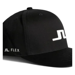 Svart Flexfit Heath Cap med Logo