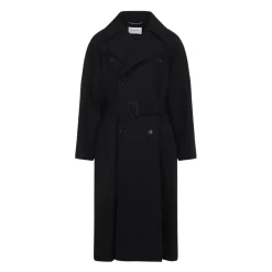 Svart Ullfrakk AW25