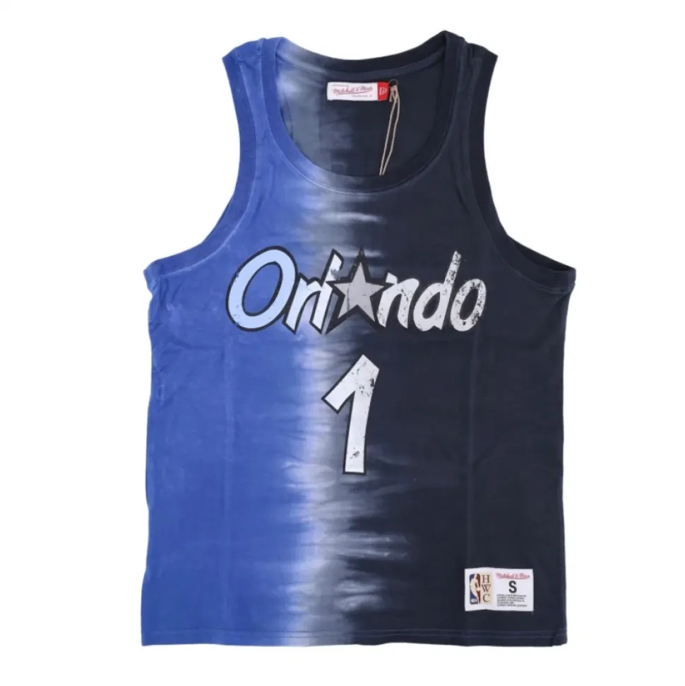 Tank topp NBA vertikal slipsfargestoff