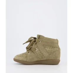 Taupe Grønn Bobby Sneaker Dame