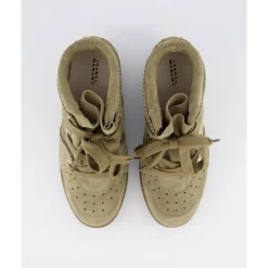 Taupe Grønn Bobby Sneaker Dame