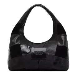 The Suede Patchwork Sack Bag