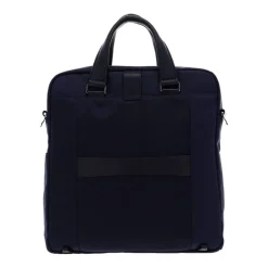 Vertikal Laptop og iPad Veske Blå Unisex