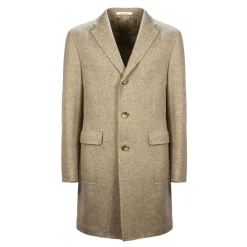 Virgin Wool Blend Coat